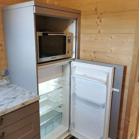 Das Paradieschen Edlitz - Stilvolles Blockhaus Mit Kamin Exterior photo