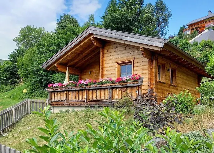 Das Paradieschen Edlitz - Stilvolles Blockhaus Mit Kamin